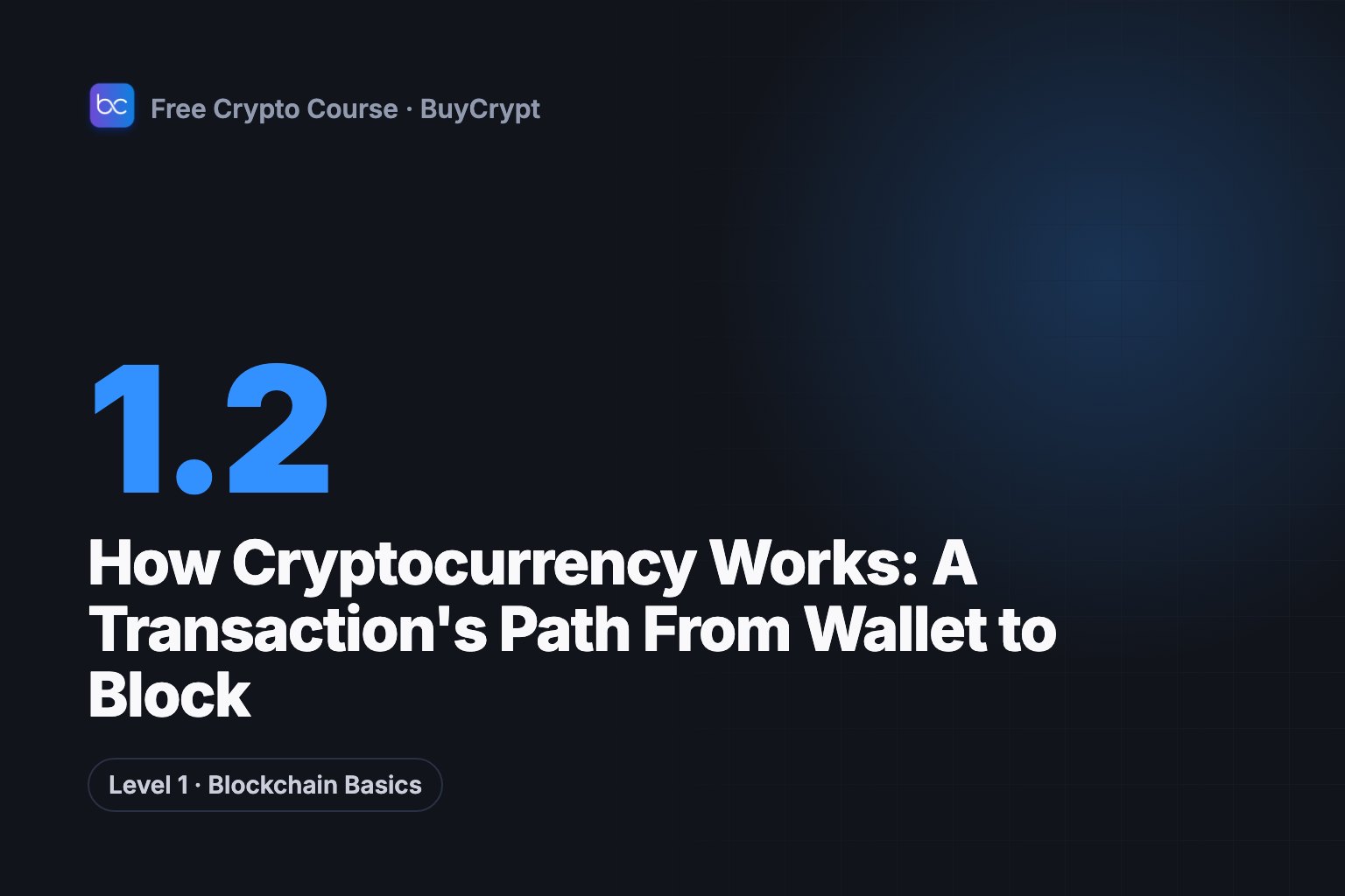 How Cryptocurrency Works: A Transaction's Path From Wallet to Block