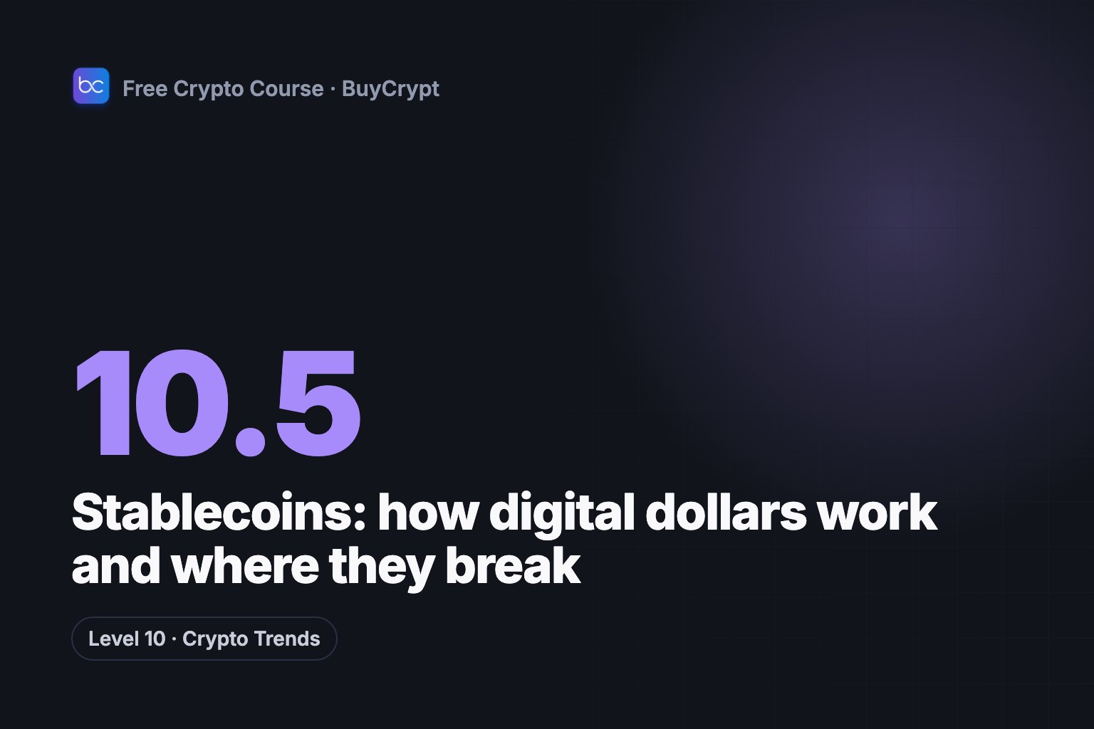 Stablecoins: how digital dollars work and where they break