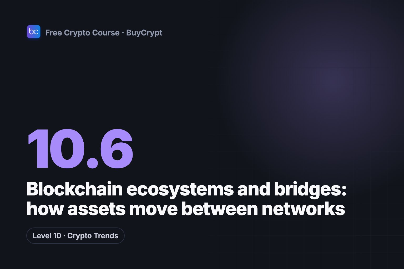 Blockchain ecosystems and bridges: how assets move between networks