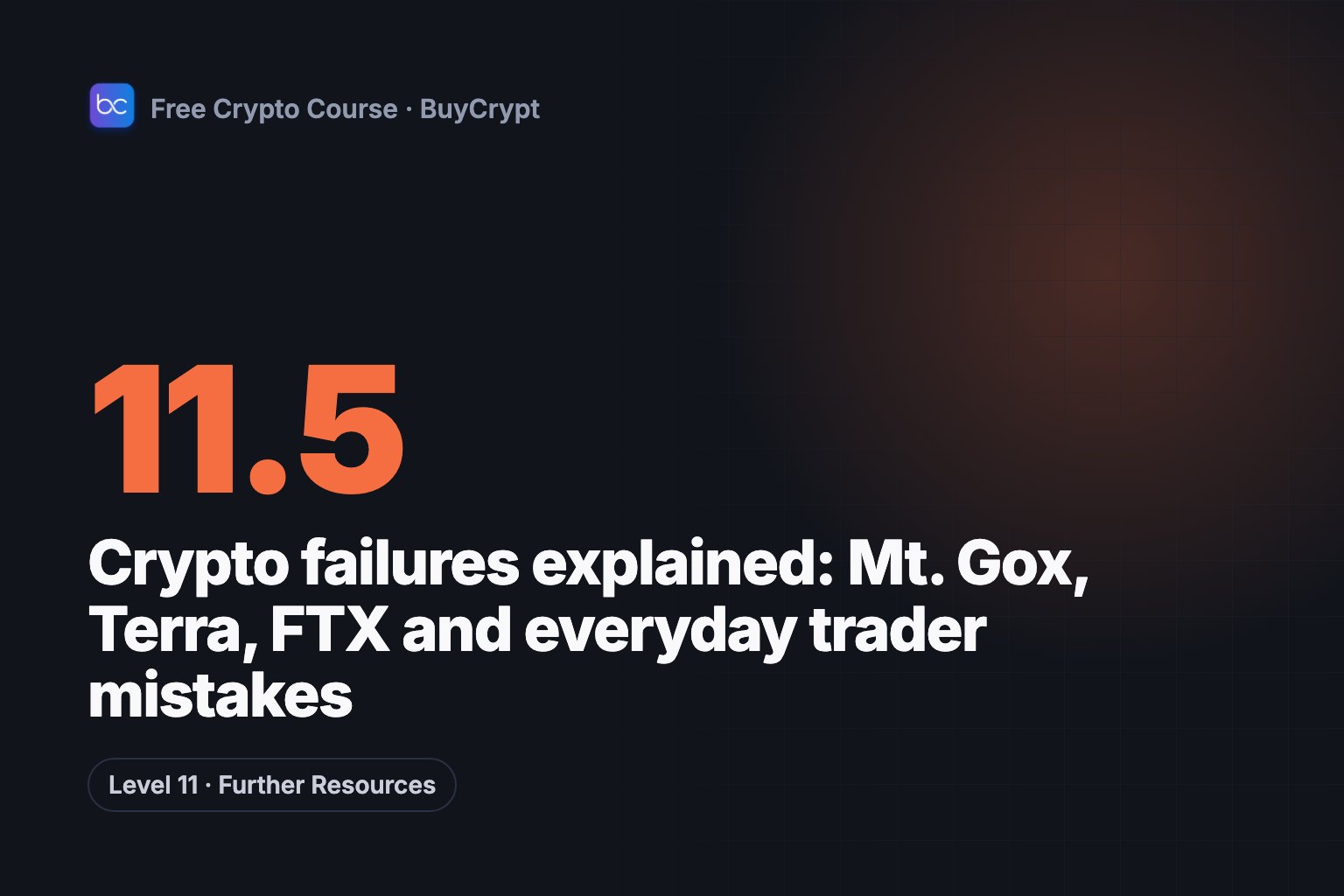 Crypto failures explained: Mt. Gox, Terra, FTX and everyday trader mistakes