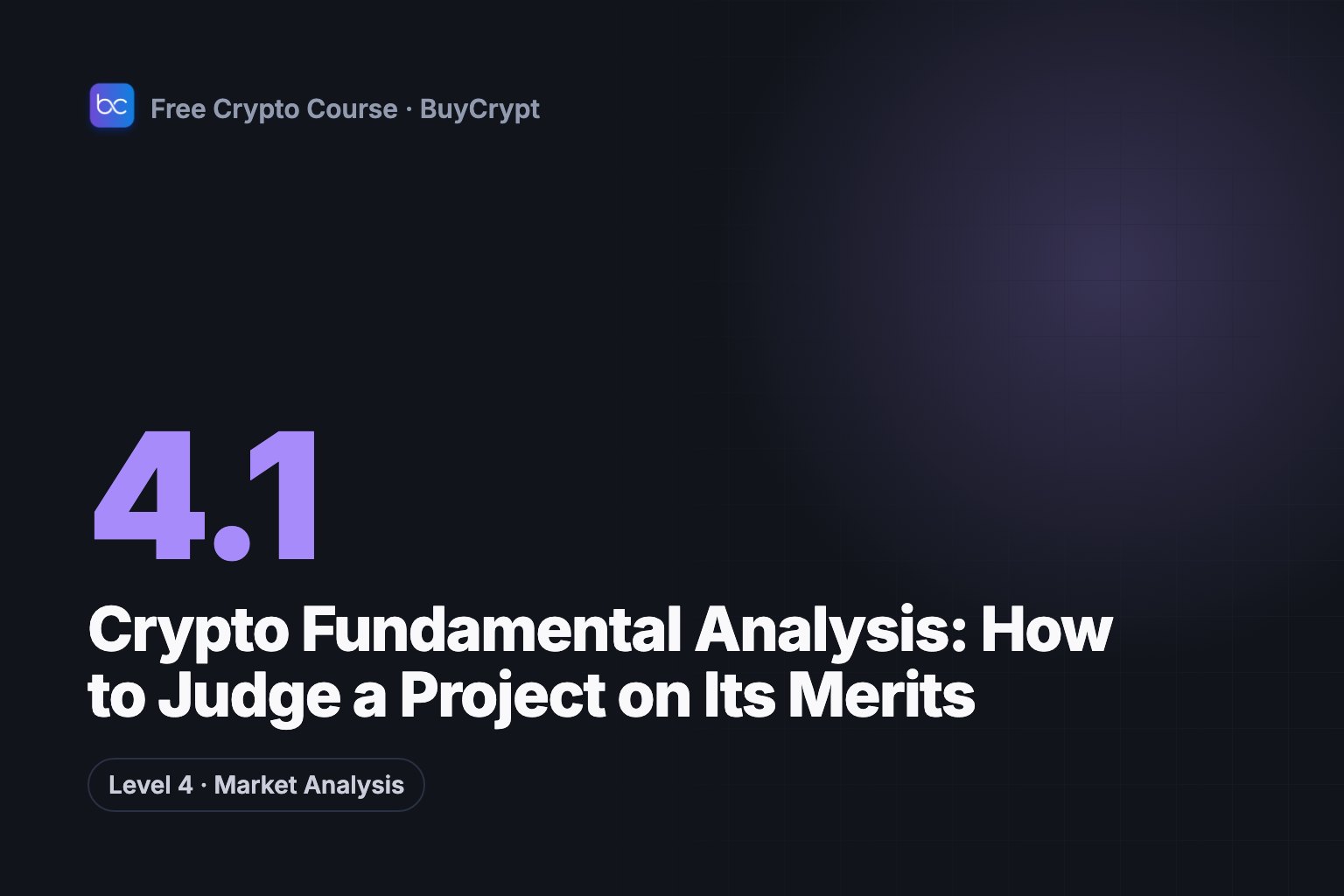 Crypto Fundamental Analysis: How to Judge a Project on Its Merits