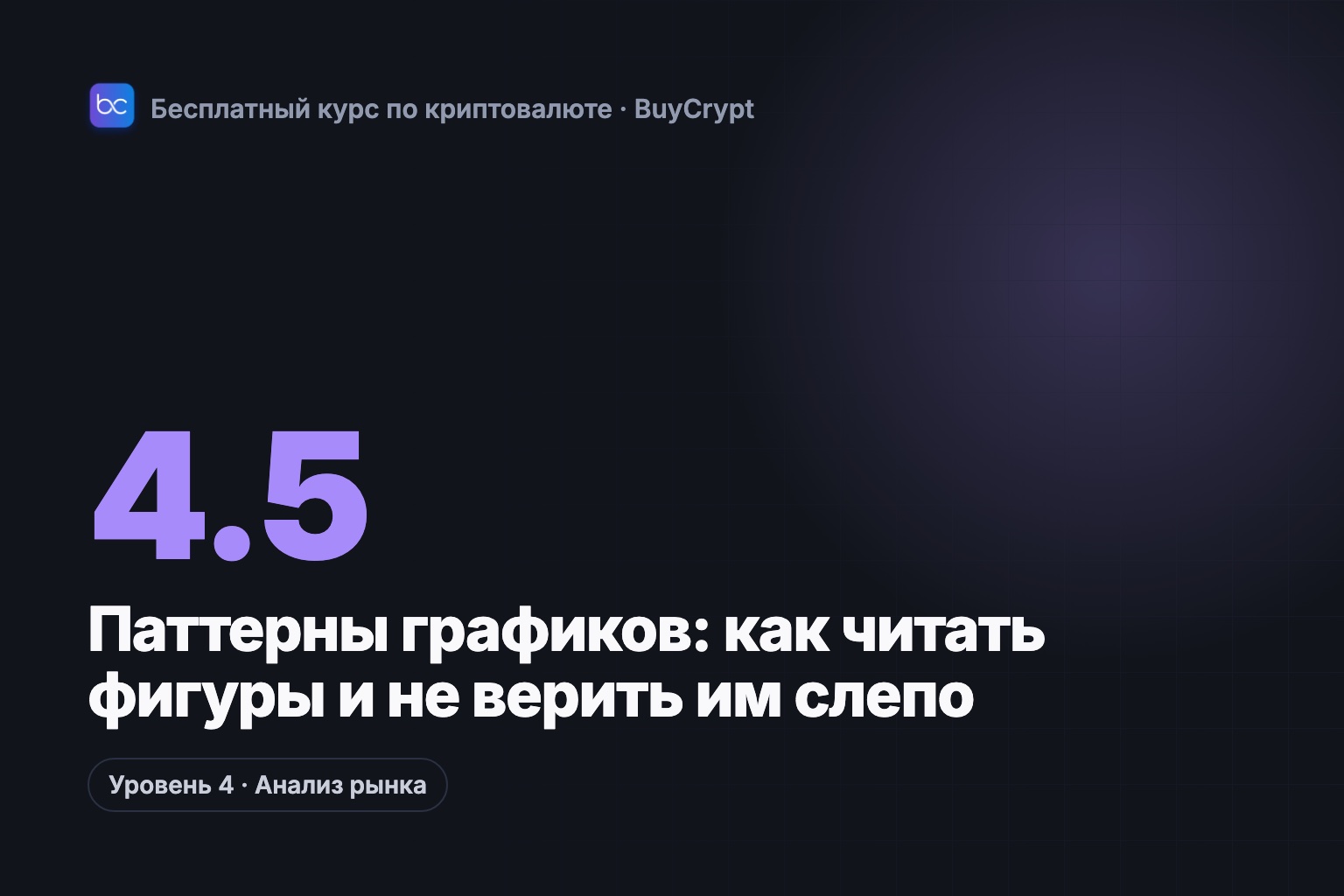 Паттерны графиков: как читать фигуры и не верить им слепо