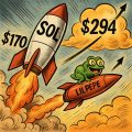 Solana растет к $300, токен Little Pepe привлекает инвесторов