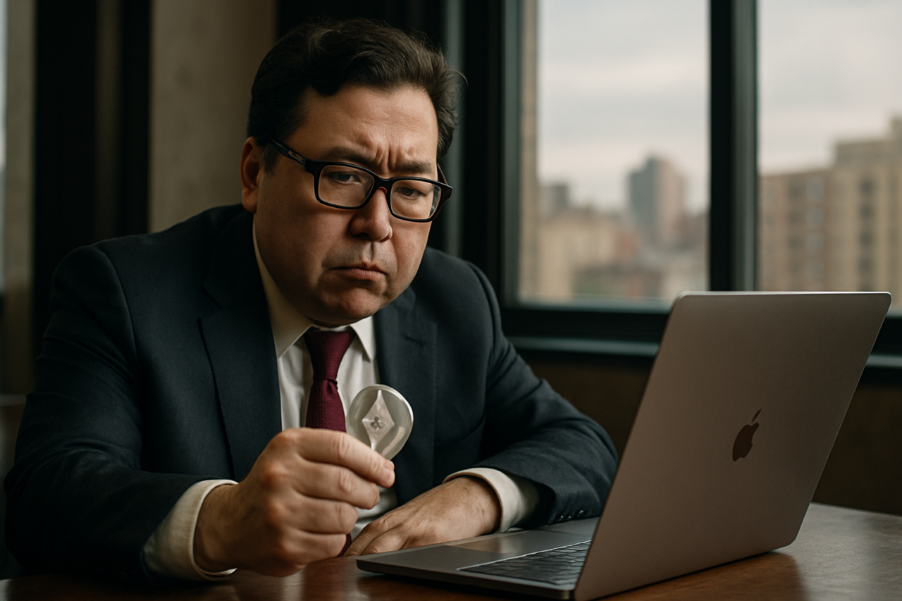 Tom Lee покупает Ethereum несмотря на потери