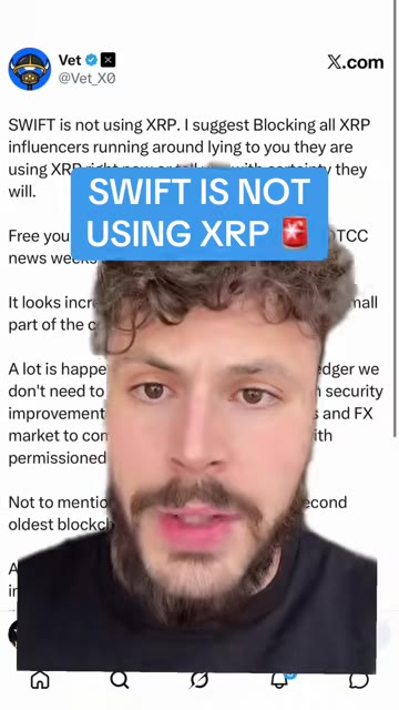 SWIFT не использует XRP: заявление от XRP Ledger Foundation