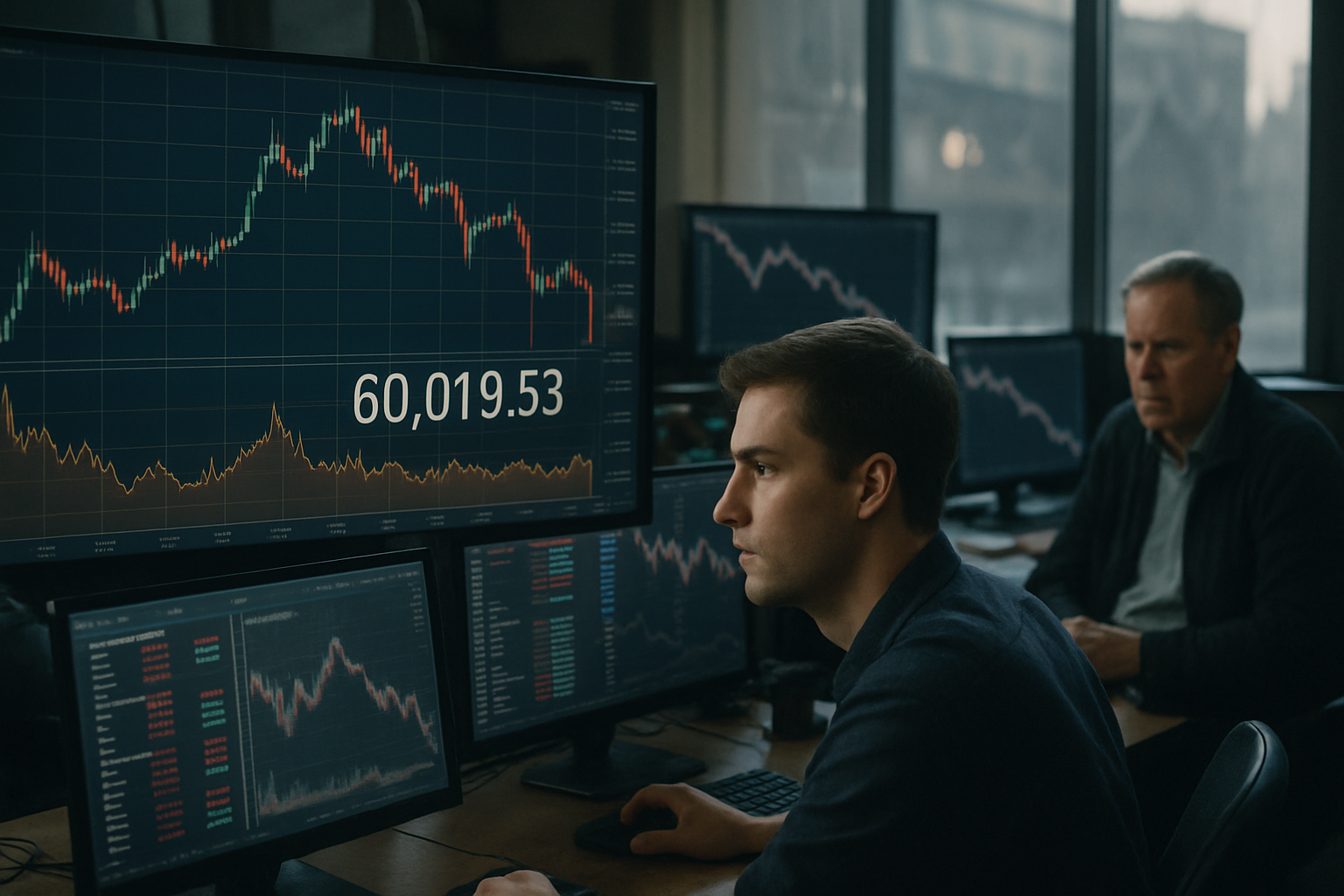 Биткоин удерживает $60 000 на фоне рыночной турбулентности