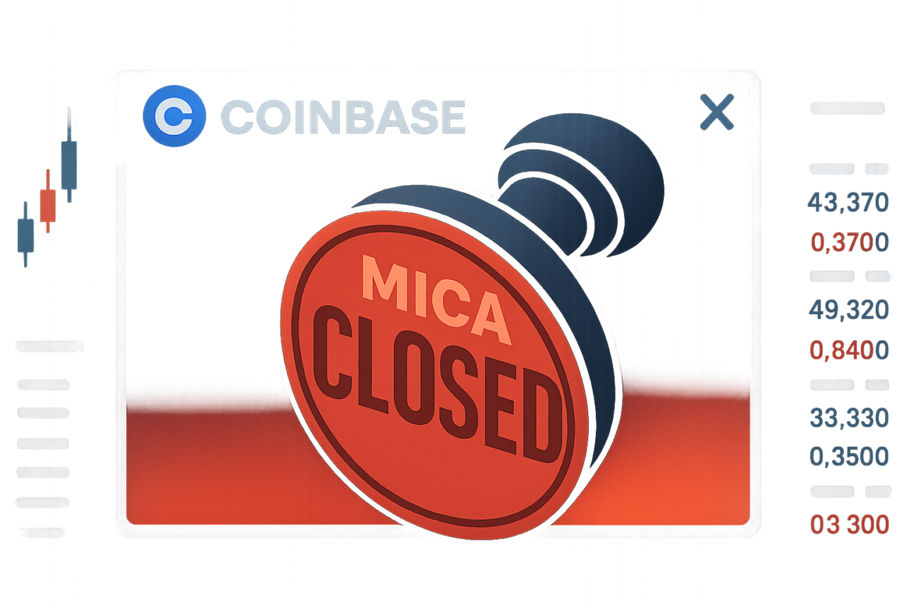 Закрытие криптобирж из-за MICA: последствия для трейдеров