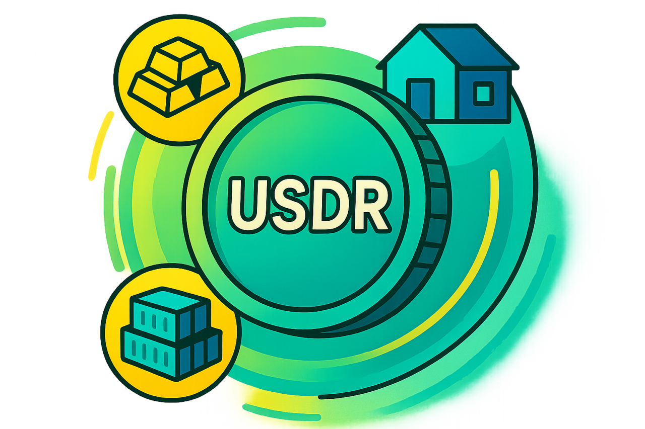 USDR стейблкоин RealFi: обеспечение реальными активами, запуск