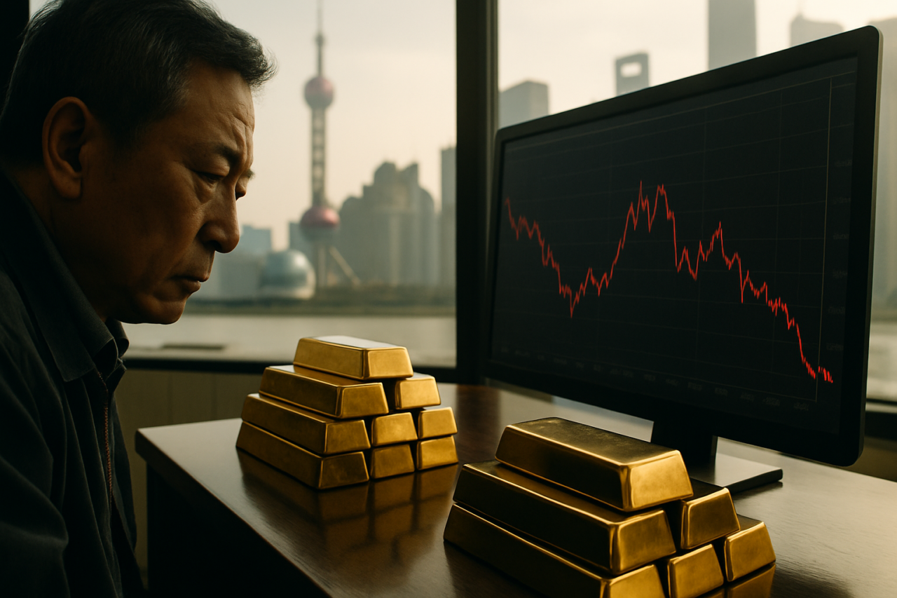 Китайский Gold ETF обогнал фонд акций: причины перехода