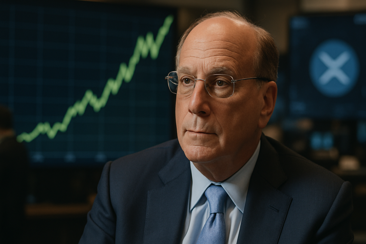 Ларри Финк из BlackRock: рост рынков на 12 месяцев вперед