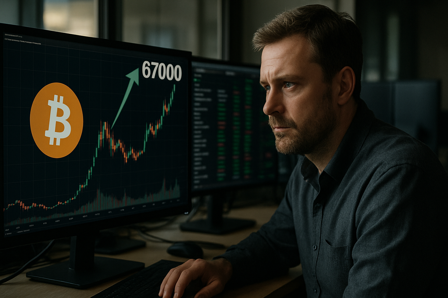 Рост биткоина до 67,000 долларов: прогноз Cryptology Key