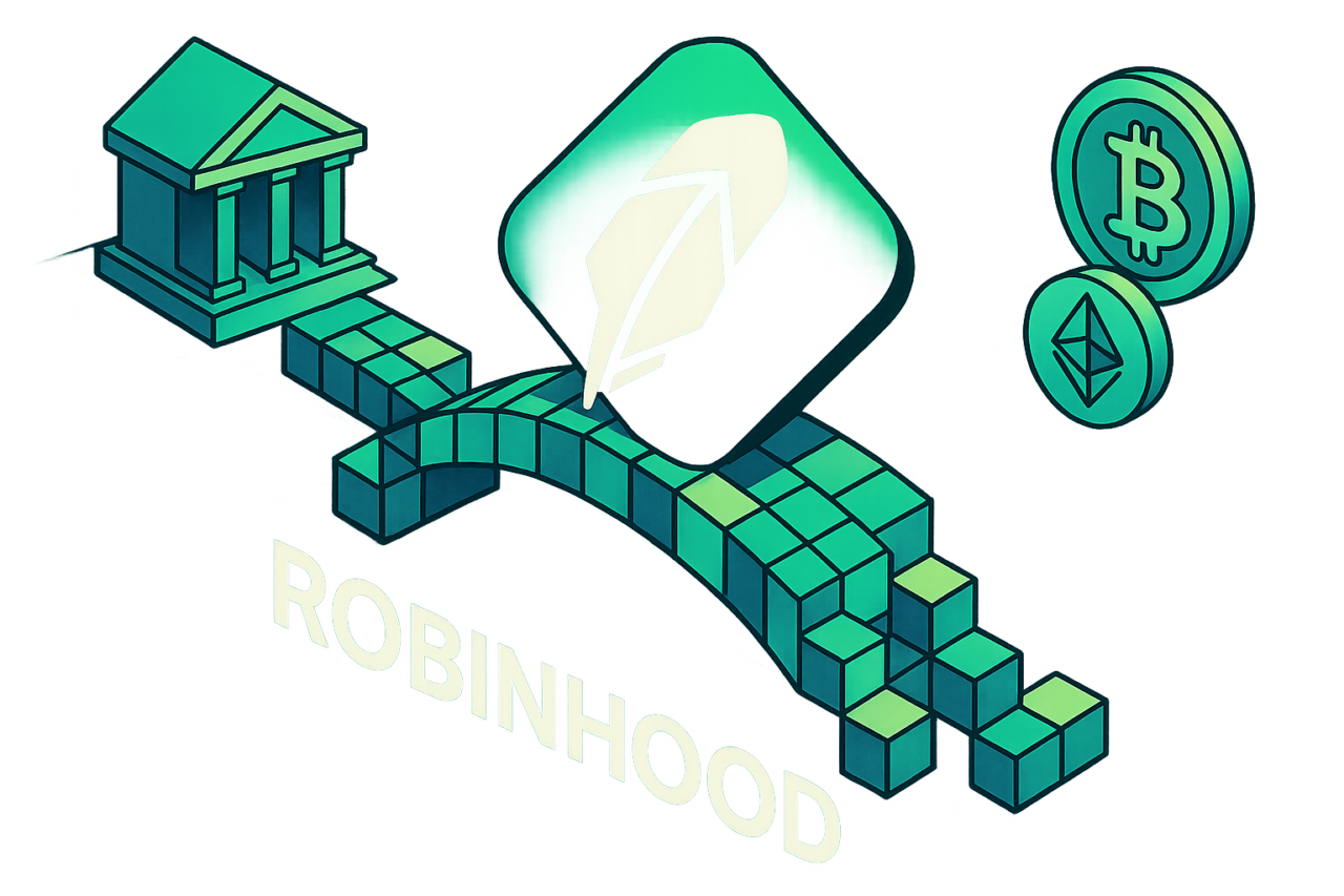 Robinhood запускает блокчейн-платформу для криптопродуктов