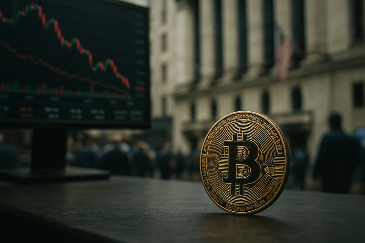 Bitcoin struggles: давление из-за слабости рынка США и ФРС