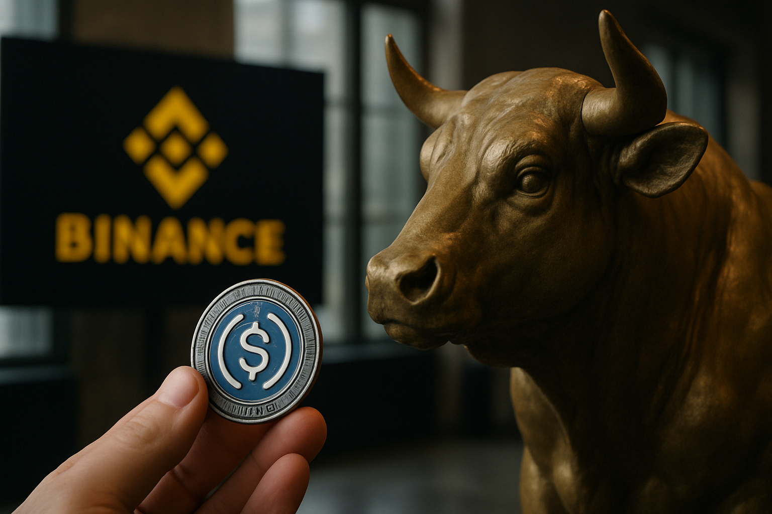 Приток USDC на Binance: возможный разворот рынка криптовалют