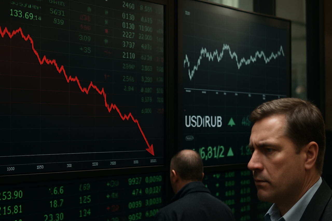 Российский фондовый рынок продолжает снижение: причины и последствия