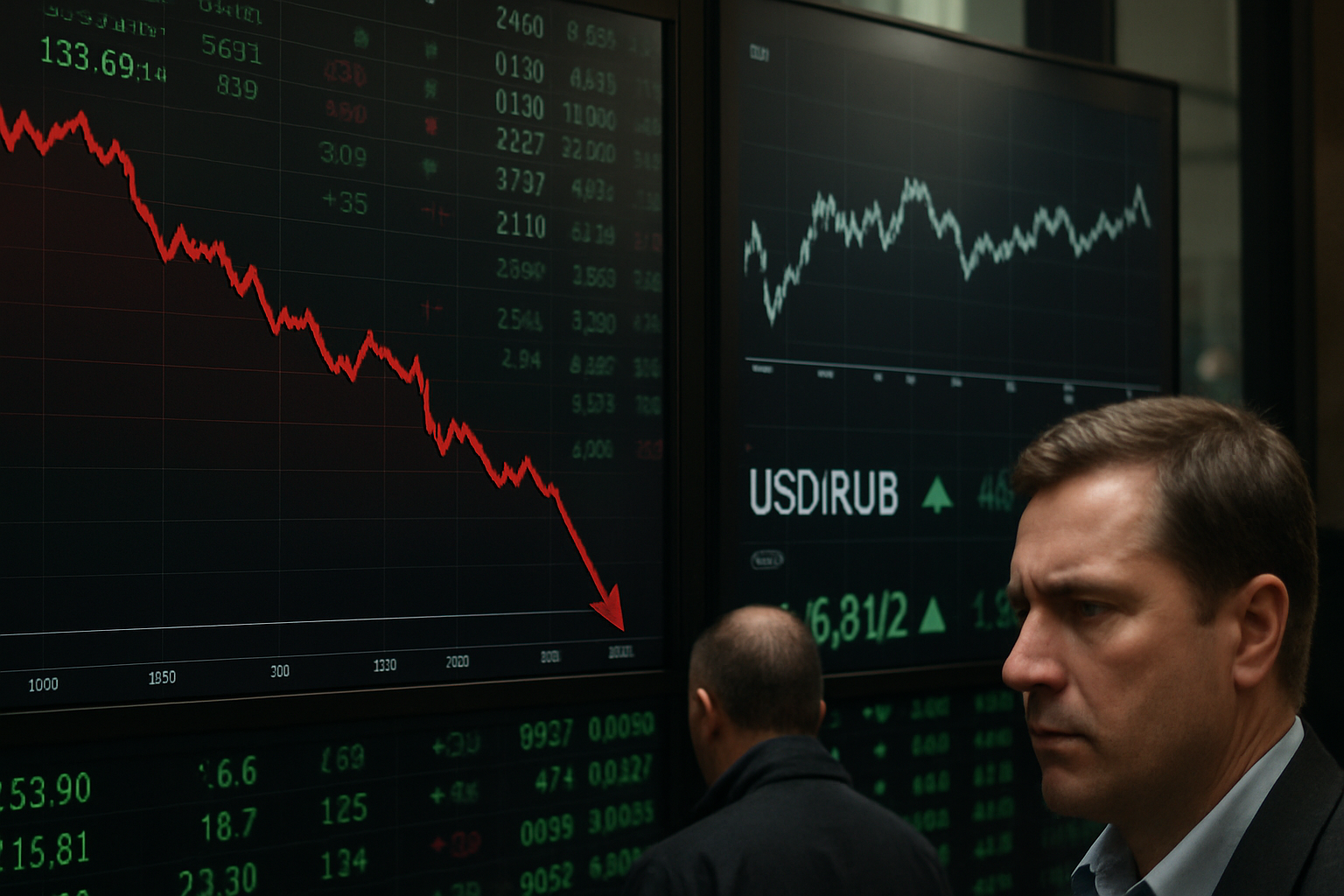 Российский фондовый рынок продолжает снижение: причины и последствия