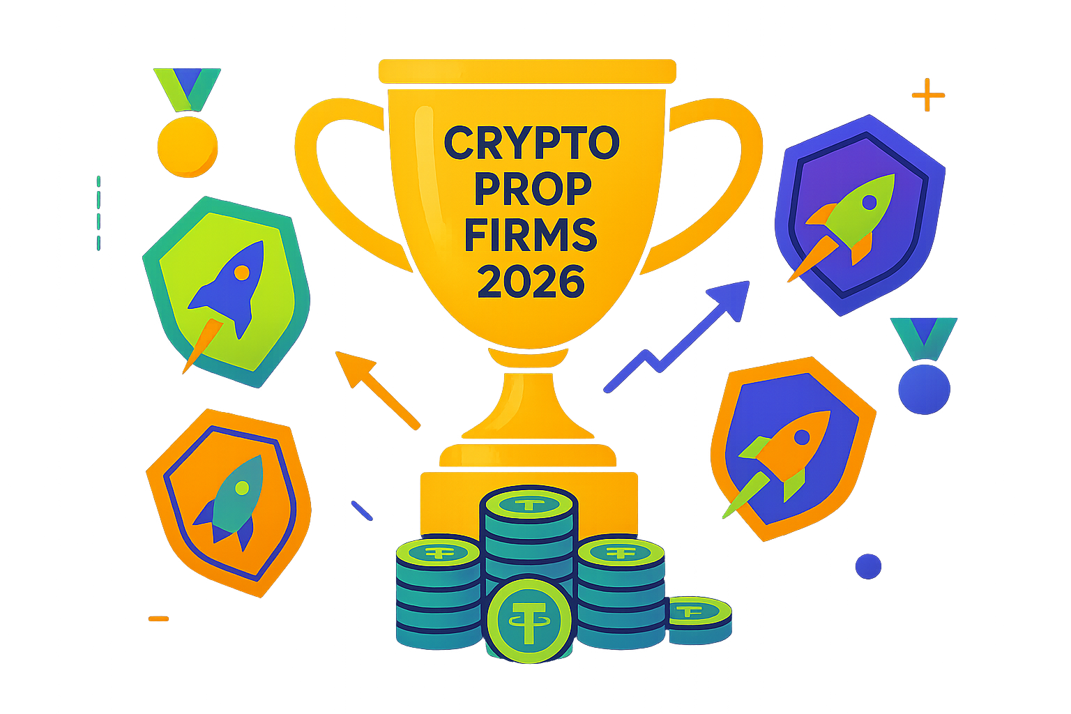 Best Crypto Prop Firms 2026 Compared: Fees, Splits & Payout Proof