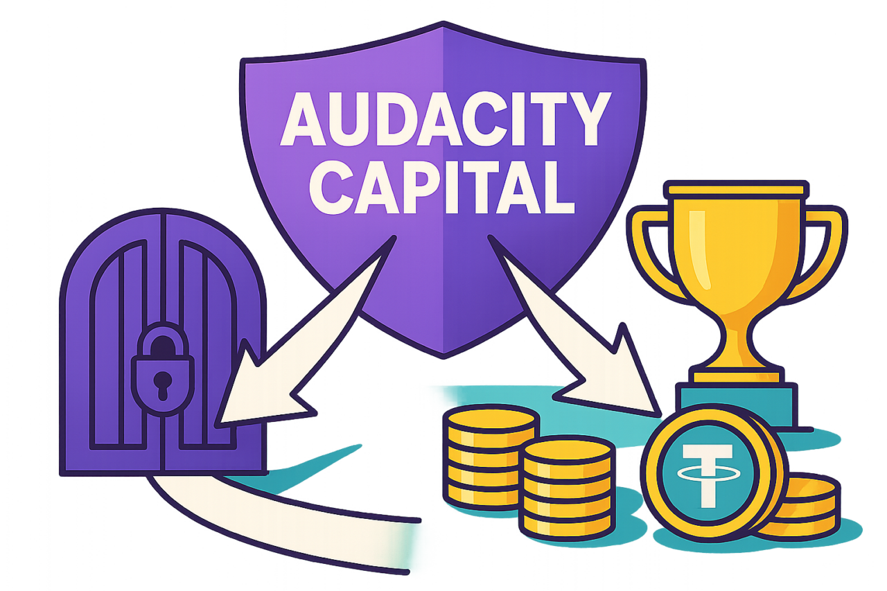 BuyCrypt and Audacity Capital: a crypto…
