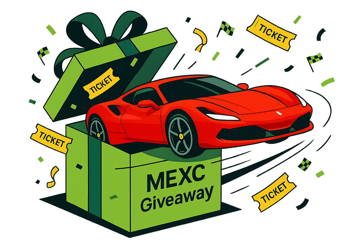 MEXC Ferrari Giveaway And $10M Trading Tournaments Explained