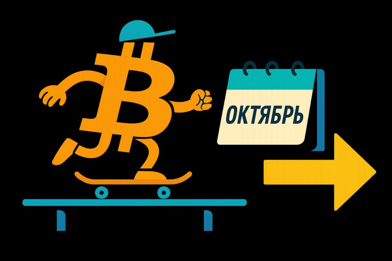 Боковое движение биткоина: прогноз Месчерякова на октябрь