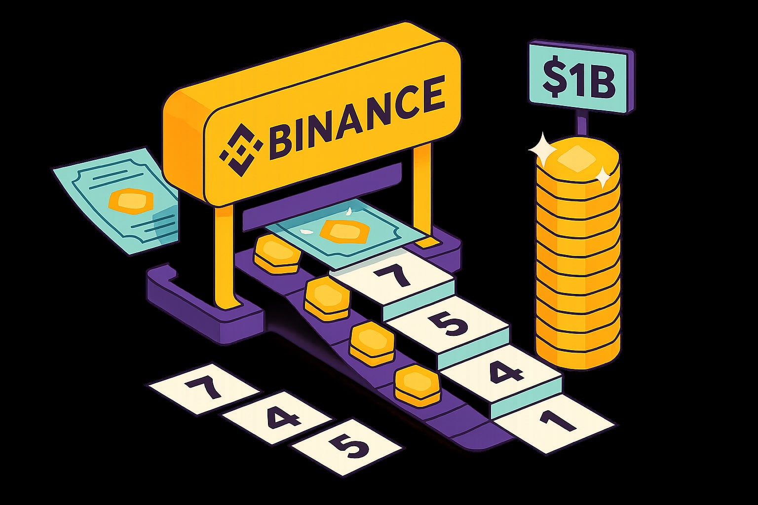 Токенизированные акции на Binance: миллиард долларов за 7 месяцев