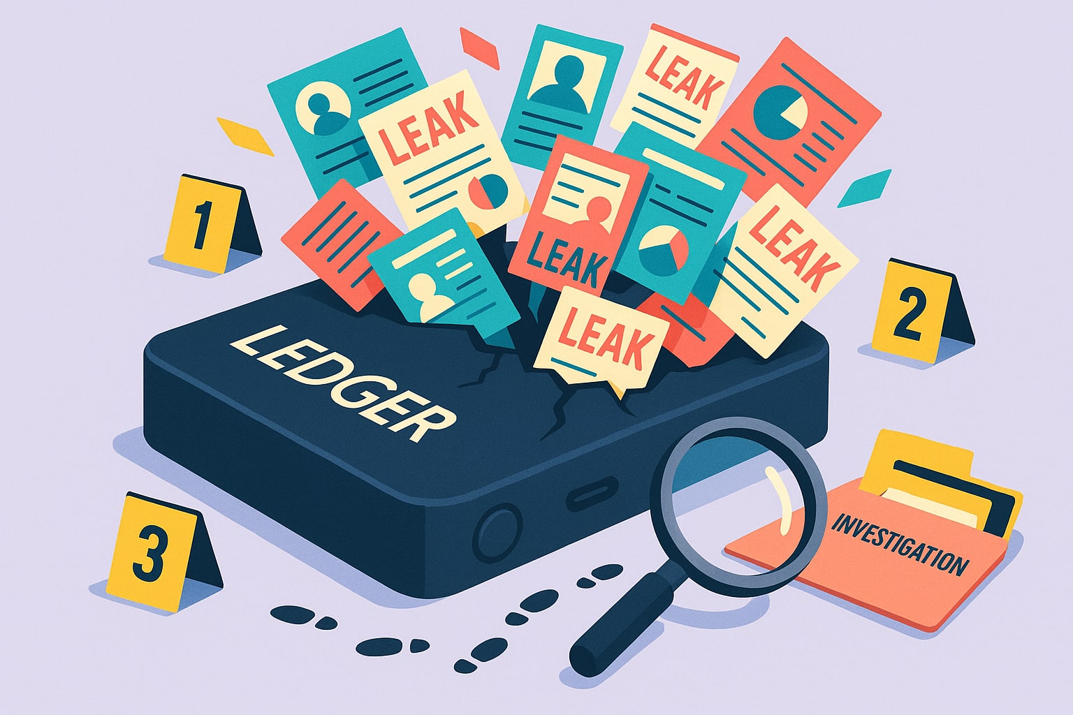 Ledger расследование утечек данных: скандал с кошельками