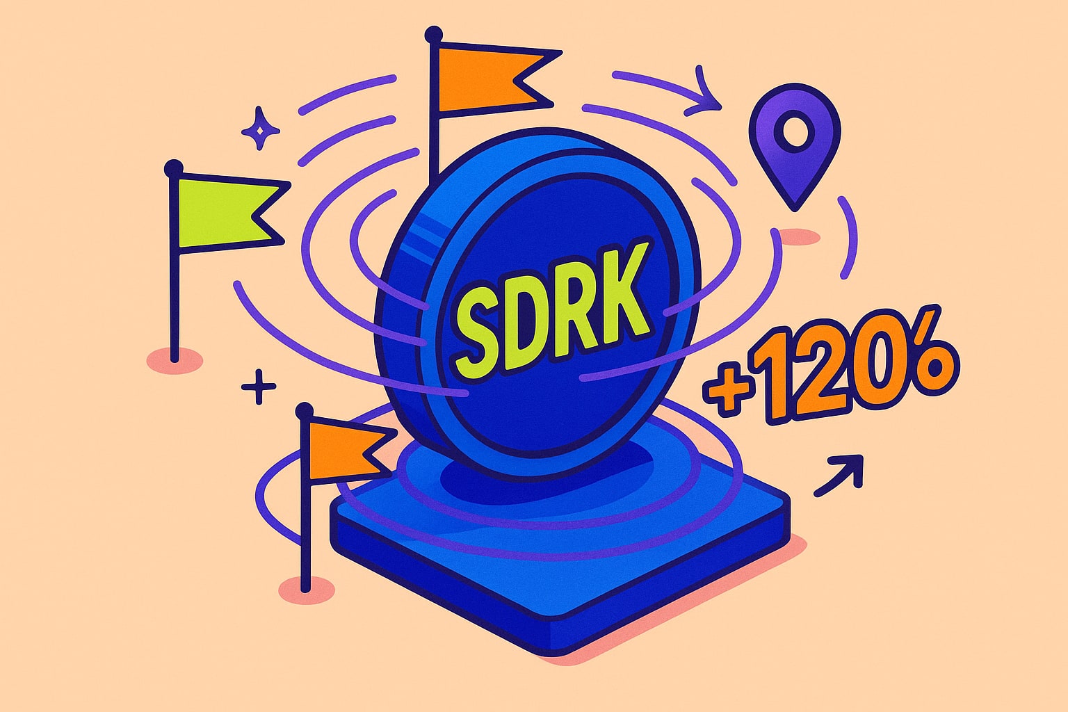 SDRK токен: рост на 120% и ключевые сигналы рынка