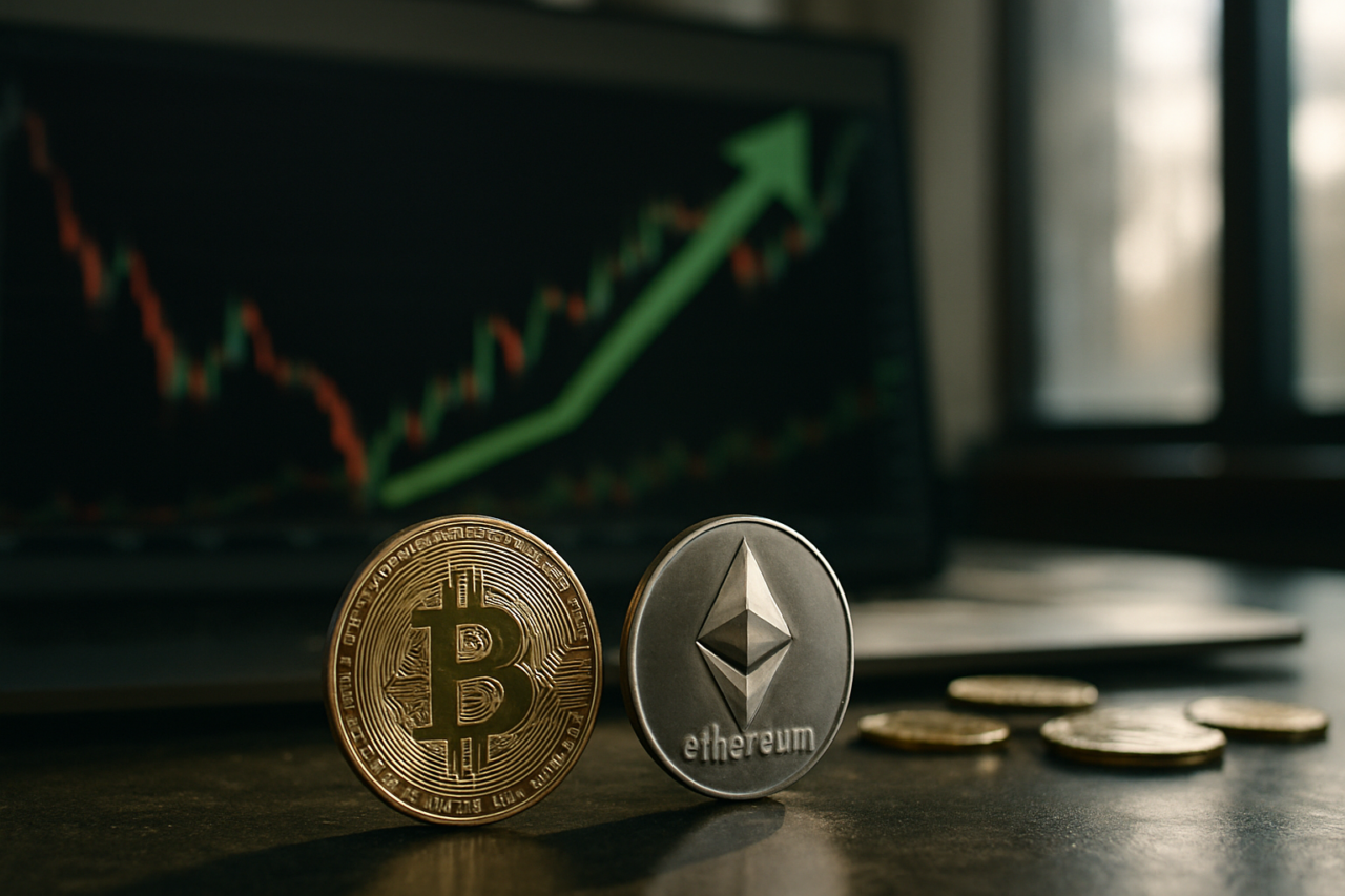 Криптовалютный рынок: рост биткоина 6,5% в начале октября