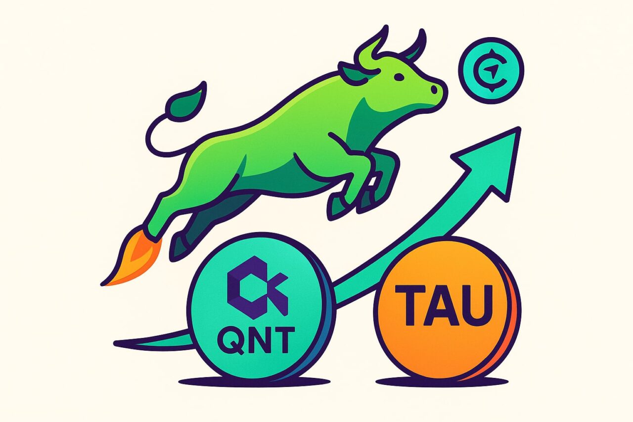 QNT и TAU рекомендации Crypto Mason для бычьего рынка