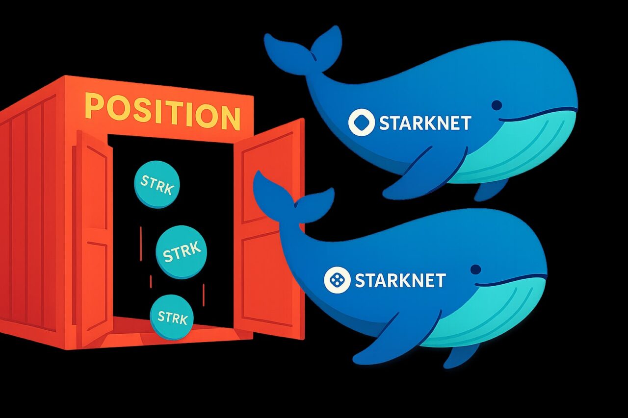 Киты начинают закрывать позиции по StarkNet — мнение трейдера