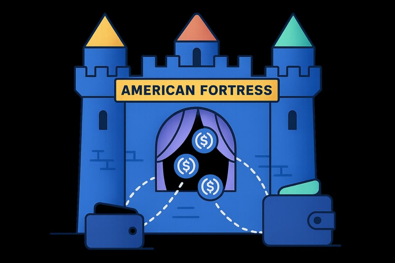 American Fortress запускает приватный PayPal для криптовалют
