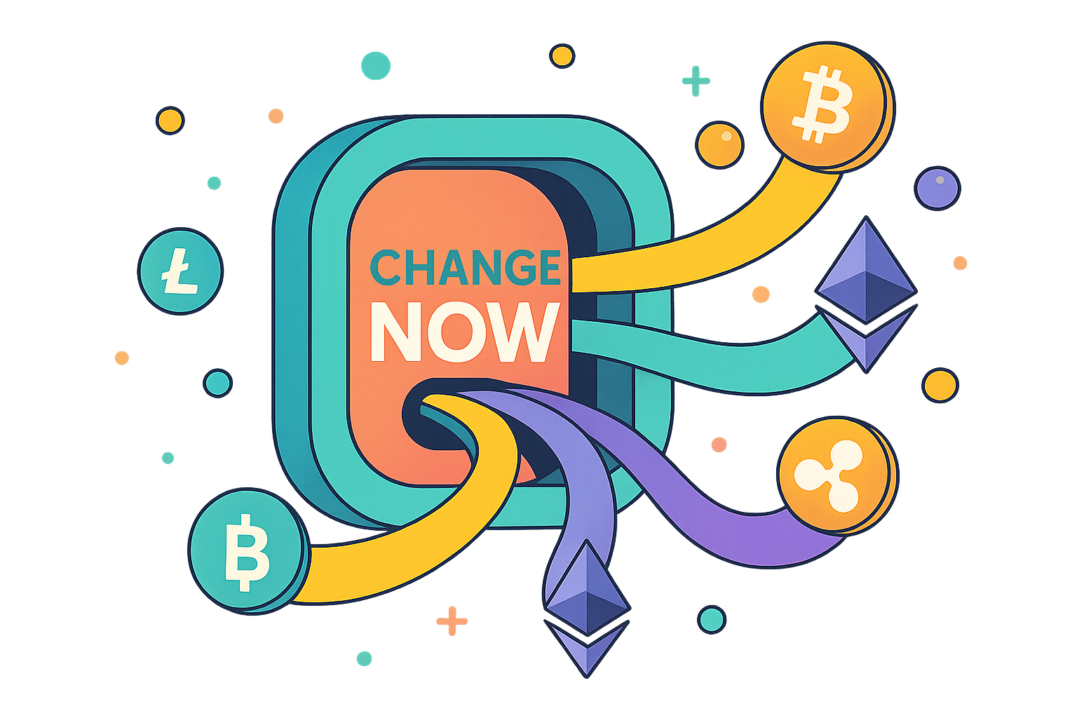 ChangeNow супер-приложение — новый уровень доступа к криптовалютам