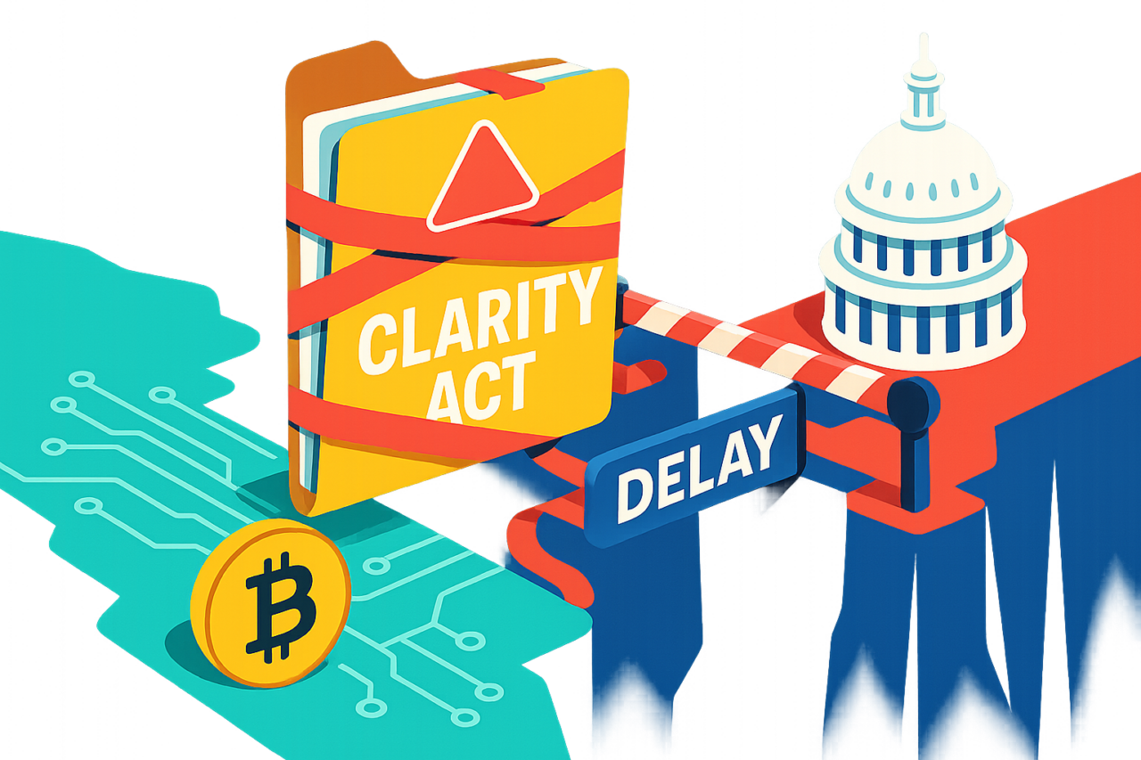 Clarity Act и развитие криптовалюты в США: почему прогресс буксует