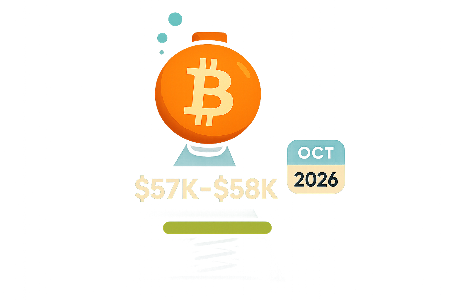 Прогноз дна биткоина: $57,000-$58,000 в октябре 2026