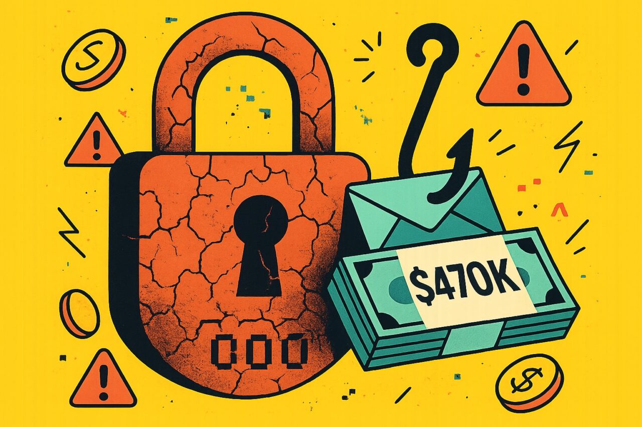 Хакеры украли 470 тысяч долларов: фишинг и старые уязвимости