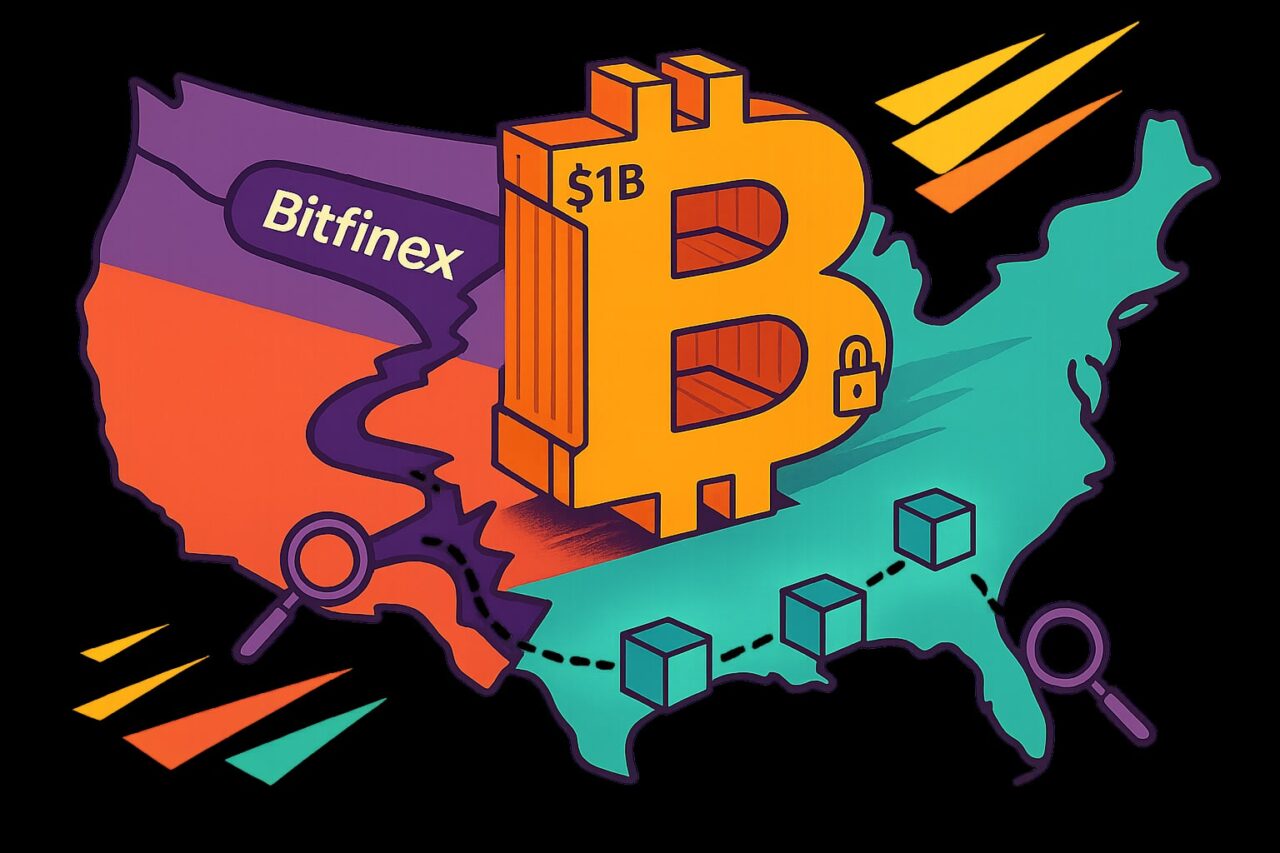 Перемещение биткоинов США: $1 млрд после взлома Bitfinex