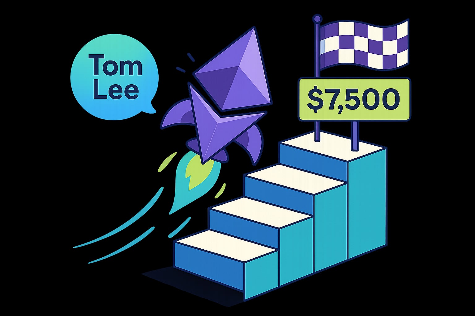 Ethereum прогноз Том Ли: рост до $7,500 к концу цикла