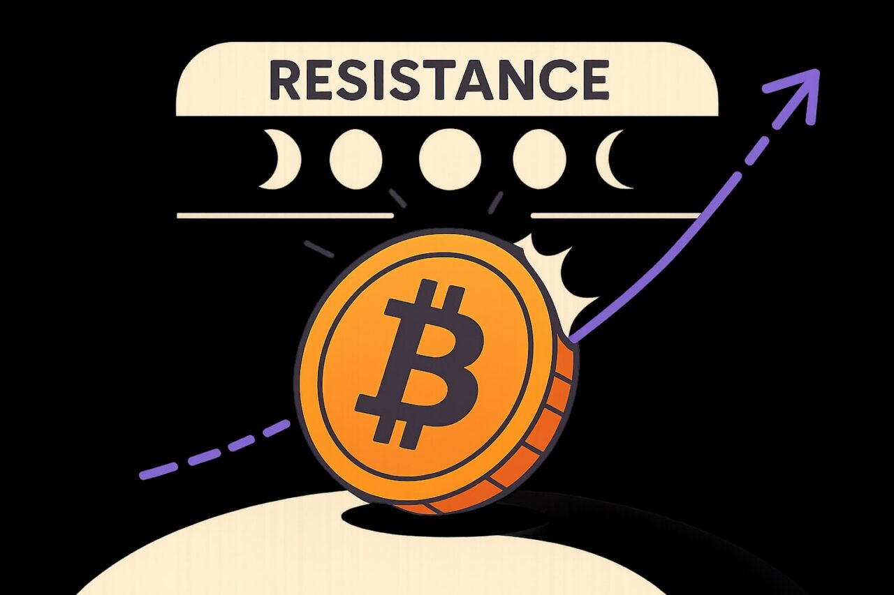 Bitcoin сопротивление на месячном графике: прогноз Crypto Rover