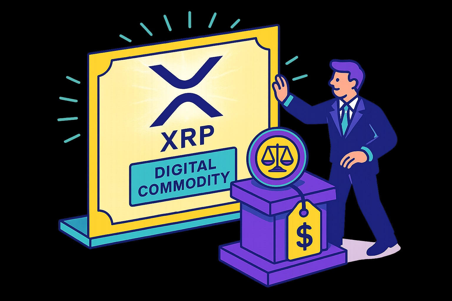 XRP признан цифровым товаром — новое признание CFTC и Ripple