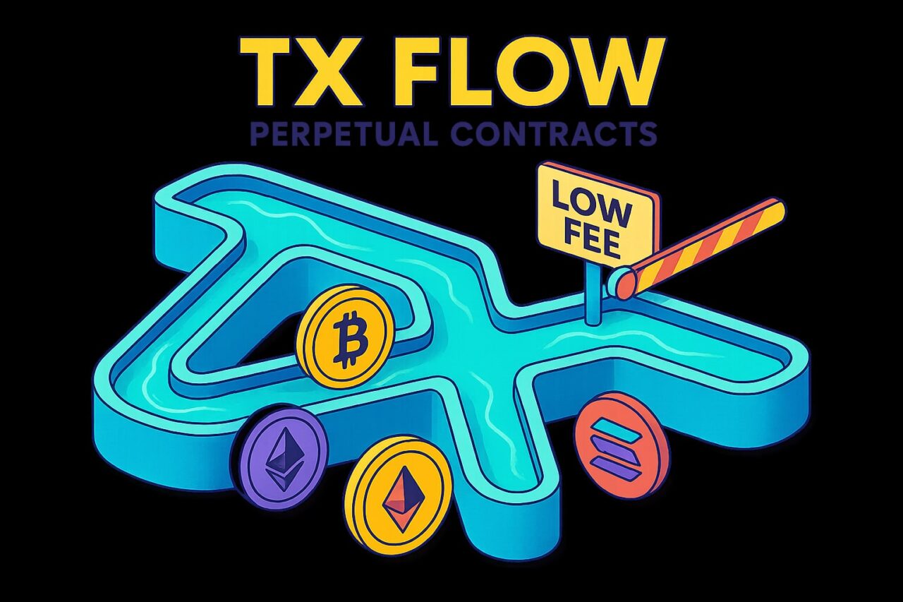 TX Flow: торговля крипто-перпс с низкими комиссиями уже доступна