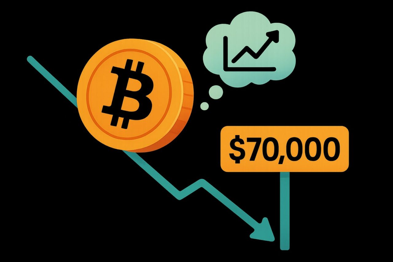 Bitcoin коррекция до $70,000 — прогноз аналитиков Thinking Crypto