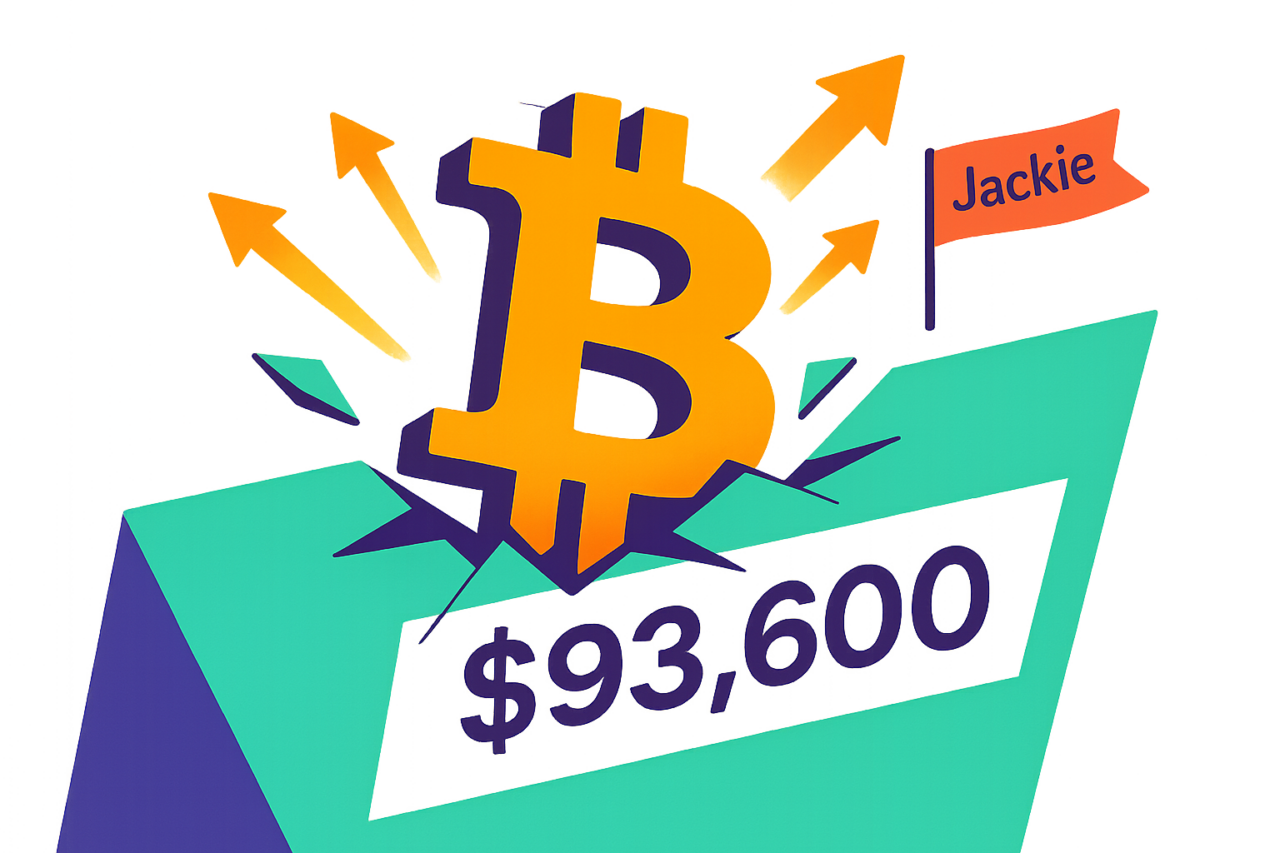 Bitcoin цена пробой $93,600 — прогноз трейдера Джеки