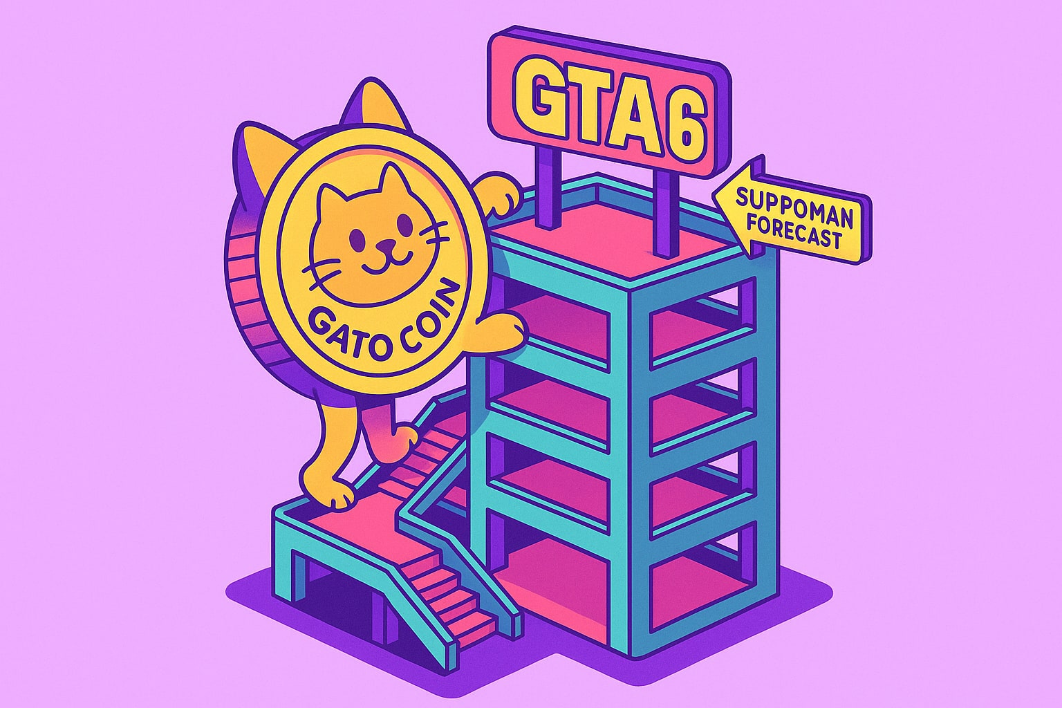 Gato Coin рост на фоне GTA 6 — прогноз Suppoman