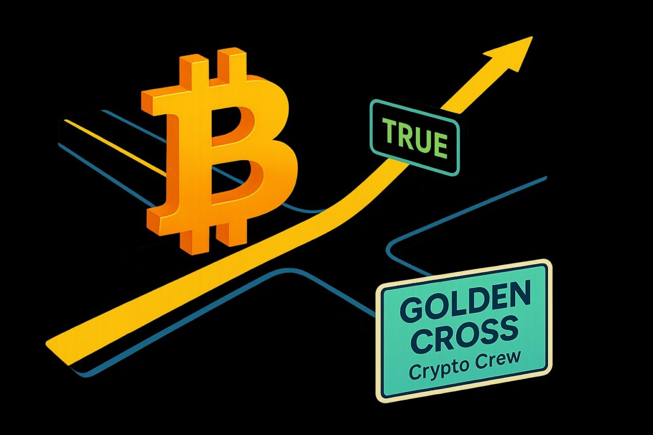Bitcoin золотой крест без ложных сигналов: прогноз Crypto Crew