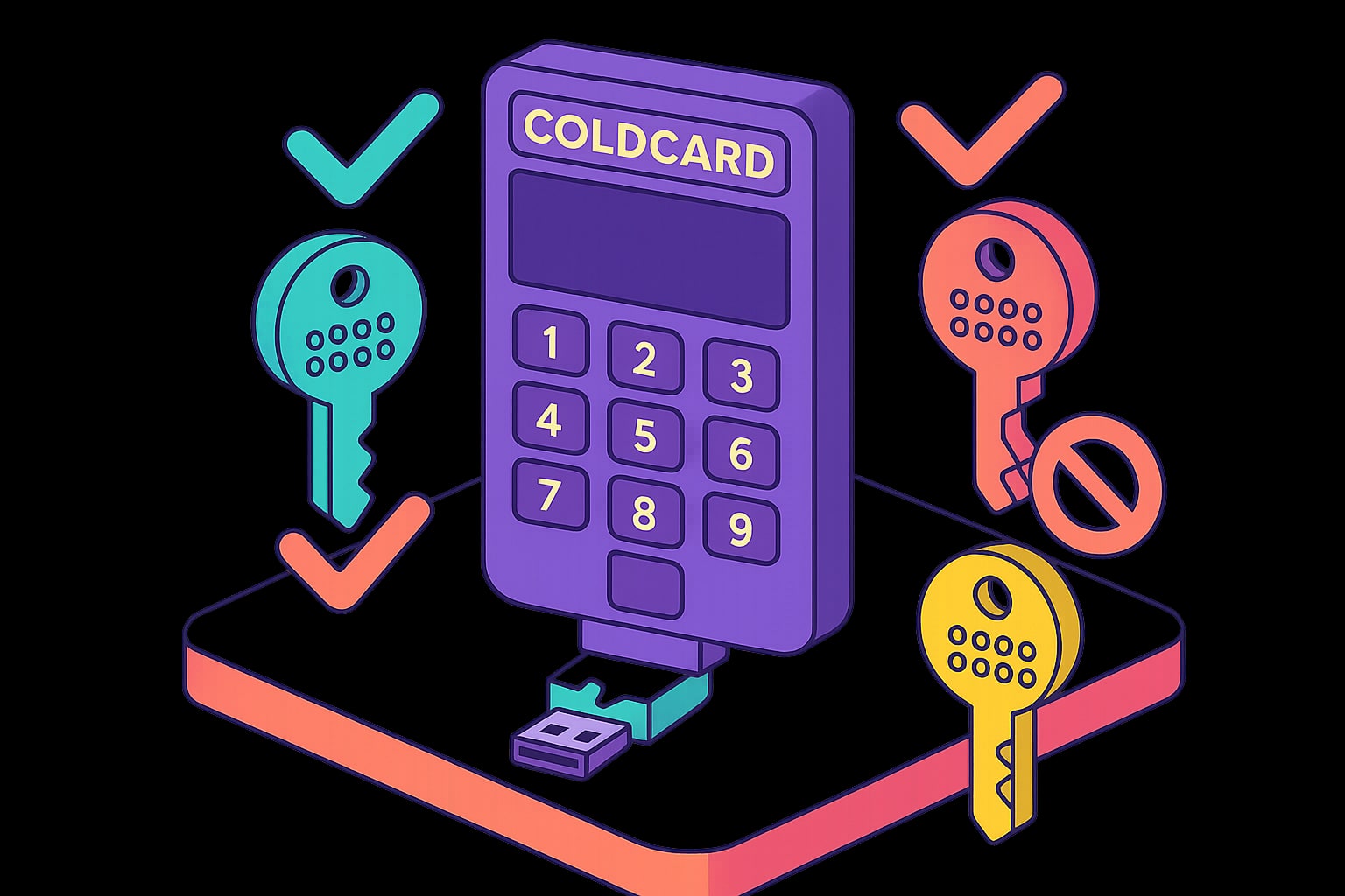 Мультиподписные кошельки: защита от уязвимости Cold Card