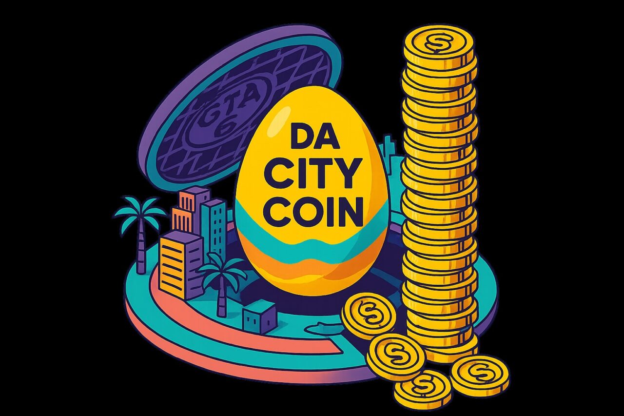Da City Coin взлетел на 2900% после пасхалки в GTA 6