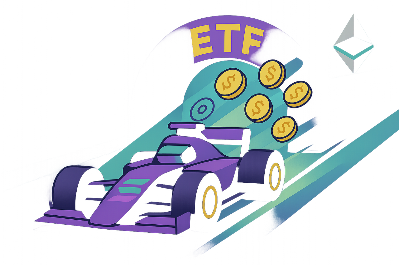 Solana ETF и комиссии: опережает Ethereum по притокам и доходам
