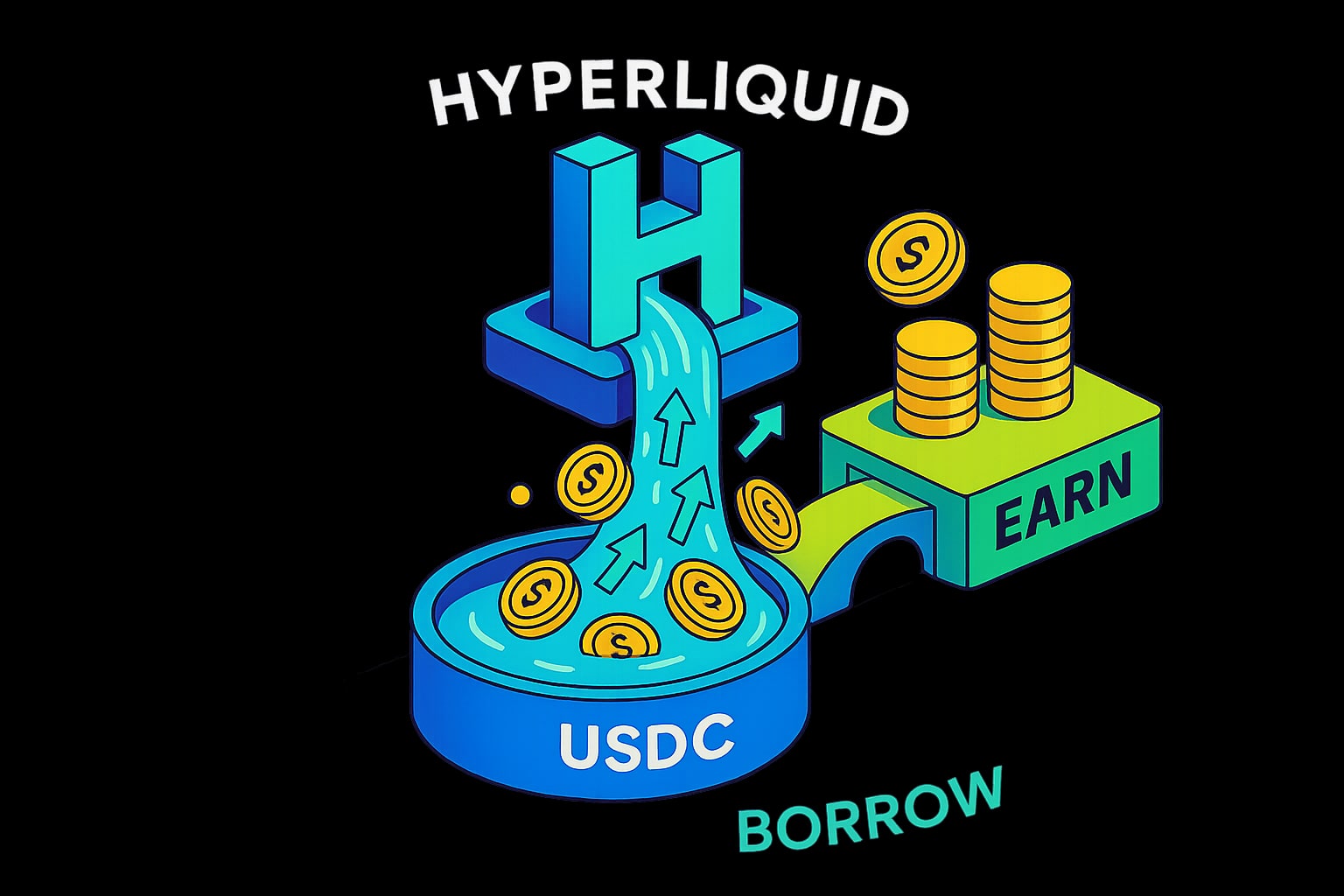 Hyperliquid Launches Earn Platform — заработок и займы в USDC