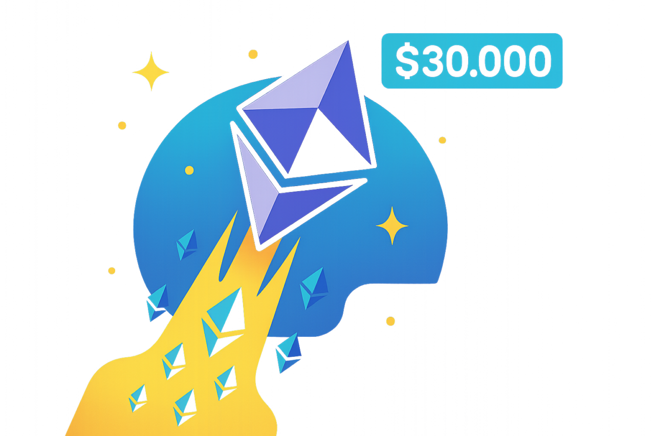 ETH может достичь $30 000 — прогноз Crypto Love