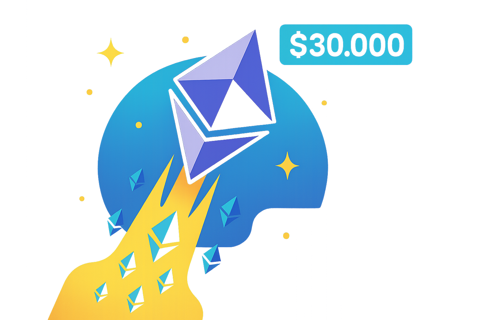 ETH может достичь $30 000 — прогноз Crypto Love
